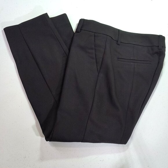 Express Columnist Ankle Low Rise Size 00 Short Black Stretch Pants - Picture 4 of 6